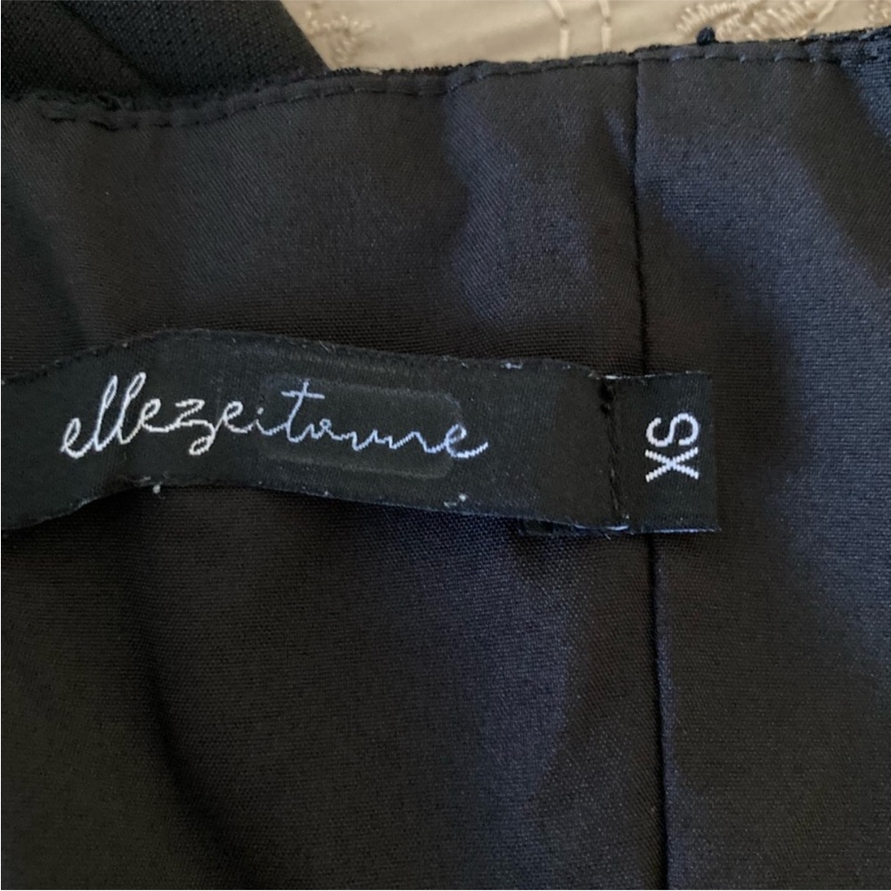 Elegant Black Strapless Lace Dress Size XS - Picture 7 of 12